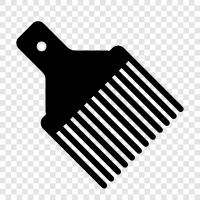 Hair Clippers, Hair Shears, Hair Trimmer, Hair Pick icon svg