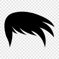 hair extensions, hair removal, hair restoration, hair products icon svg