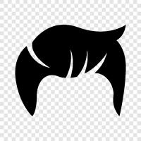 hair extensions, hair products, hair styles, hair icon svg