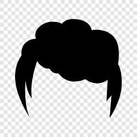 hair growth, hair product, hair treatment, hair loss icon svg