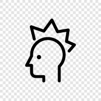 hair, bald, hairless, scalp icon svg