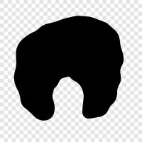 hair loss, hair care, hair products, hair extensions icon svg