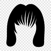 hair loss, hair growth, hair products, hair extensions icon svg