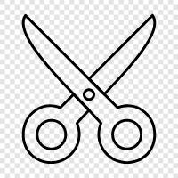 hair, hair salon, scissors, hair cutting icon svg