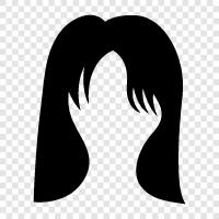 hair products, natural hair, black hair, brown hair icon svg