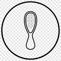 hairbrush handle, hairbrush handle material, hairbrush head, hairbrush icon svg