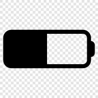 half battery, less than half battery, low battery, dead battery icon svg