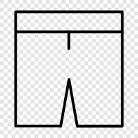 Half pants, Pant, Pants, Clothing icon svg