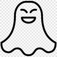 halloween costumes, halloween decorations, halloween food, halloween ghost icon svg