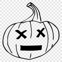 halloween costumes, pumpkin carving, pumpkin decorating, pumpkin recipes icon svg