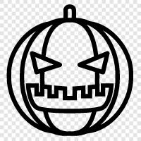 Halloween, Pumpkin, Specter, Ghost icon svg