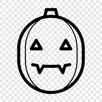 halloween, pumpkin, carving, pumpkin carving icon svg