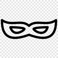 halloween, costumes, party, masquerade mask icon svg