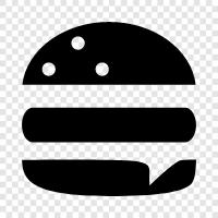 hamburger, juicy, juicy burger, beef icon svg