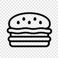 Hamburger King, Hamburger Helper, Hamburger Joint, Hamburger icon svg