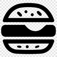 Hamburgers, Hamburger Patty, Burger, Patty icon svg