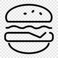 Hamburgers, Fast food, Cheap food, McDonalds icon svg