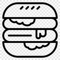 Hamburgers, Fast food, Fast food restaurants, Hamburgers near me icon svg