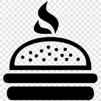 Hamburgers, Fast food, Cheap food, Fast food restaurant icon svg