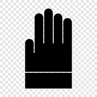 hand, protect, insulation, warmth icon svg