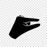 Hand, Arm, Armbewegung, winken symbol