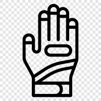 hand, protection, dexterity, warmth icon svg