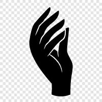 Handbewegungen, Armbewegungen, Körpersprache, Hand Gesten: symbol