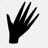 Handzeichen, Handzeichen in Zeichensprache, Handzeichen für Gehörlose symbol