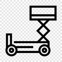 Hand Truck, Portable Lifting Equipment, Moving Supplies, Moving Services icon svg