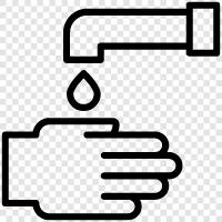 hand wash, hand sanitizer, antibacterial hand wash, soap icon svg