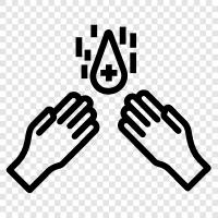 hand washing, washing, symbol, clean icon svg