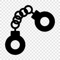 handcuffs keychain, handcuff key ring, Handcuffs icon svg