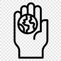 Handedness, Right, Left, Thumb icon svg