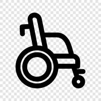 handicap, wheelchair, accessible, disabled icon svg