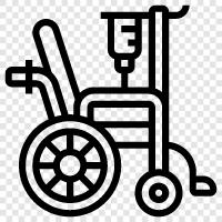 engelli, hareketlilik, bağımsızlık, tekerlekli sandalye ikon svg
