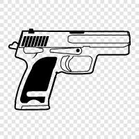 H&K USP, HK USP, USP, pistols icon svg