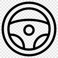 Handle, Car, Driving, Simulator icon svg