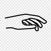 Hands, Fingers, Palm, Grip icon svg