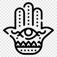 Hands, Symbol, Protection, Luck icon svg