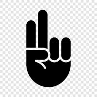 Hände, Finger, Hand, Fingerabdrücke symbol