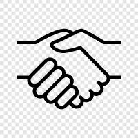 Handshake Protokoll, Business Handshake, Business Handshake Etikette, Handshake Tipps symbol