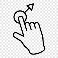 Handwriting, Writing, Palm, Fingers icon svg