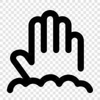 Handwriting, Grip, Writing, Hand icon svg