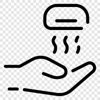 Handwriting, Palm, Fingers, Wrist icon svg