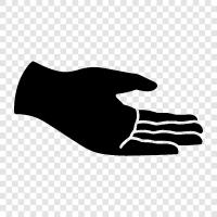 Handy, Palms, Fingers, Reach icon svg