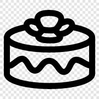 Happy Birthday, Cake, Birthday Wishes, Cakes for Birthdays icon svg