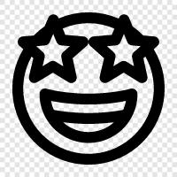 happy, excited, thrilled, ecstatic icon svg