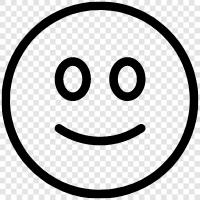 happy, smile, happiness, smiley icon svg