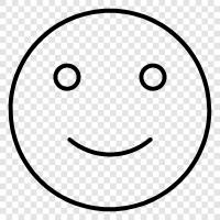 happy, sad, smile, smiley icon svg