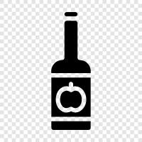 sert elma şarabı, elma şarabı, alkollü elma şarabı, armut elma şarabı ikon svg